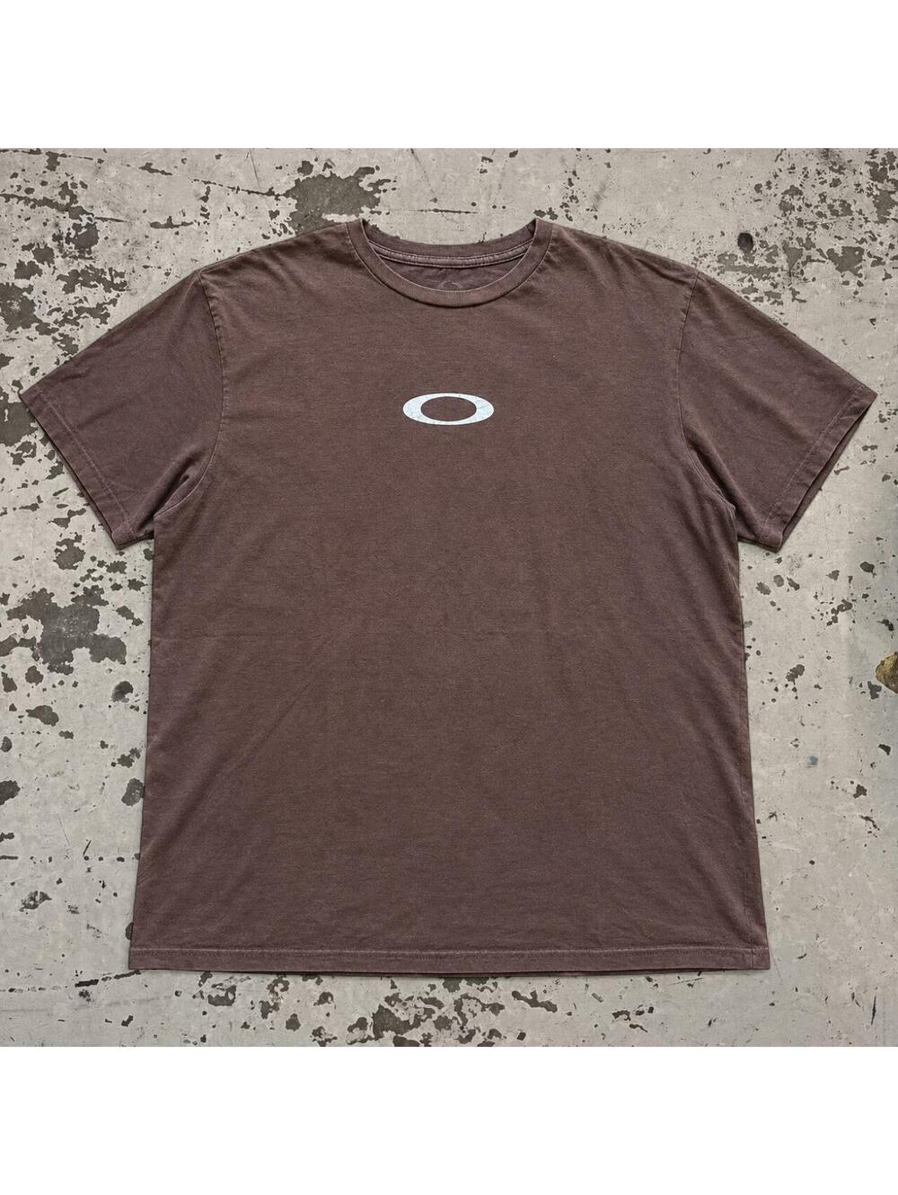 Mens Vintage Oakley Center O Tee SIze XXL